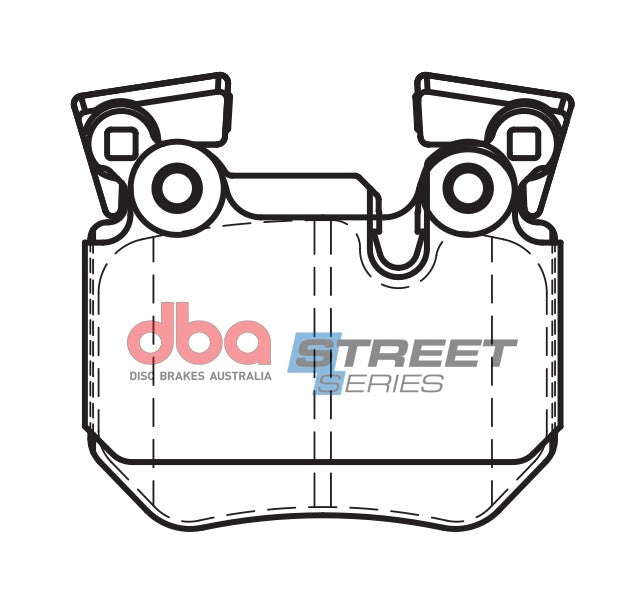 DBA Brake Pads Street Series Ceramic | Rear Axle — BP OPREMA I SERVIS d.o.o.