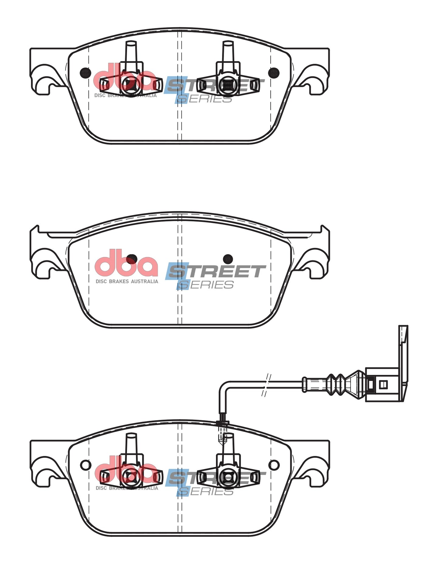 DBA Brake Pads Street Series Semi-metallic | Front Axle — BP OPREMA I SERVIS d.o.o.