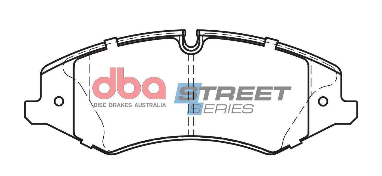 DBA Brake Pads Street Series Semi-metallic | Front Axle — BP OPREMA I SERVIS d.o.o.