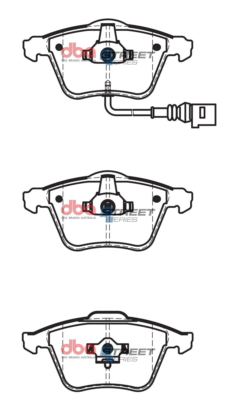 DBA Brake Pads Street Series Ceramic | Front Axle — BP OPREMA I SERVIS d.o.o.