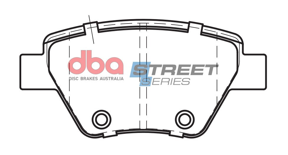 DBA Brake Pads Street Series Ceramic | Rear Axle — BP OPREMA I SERVIS d.o.o.