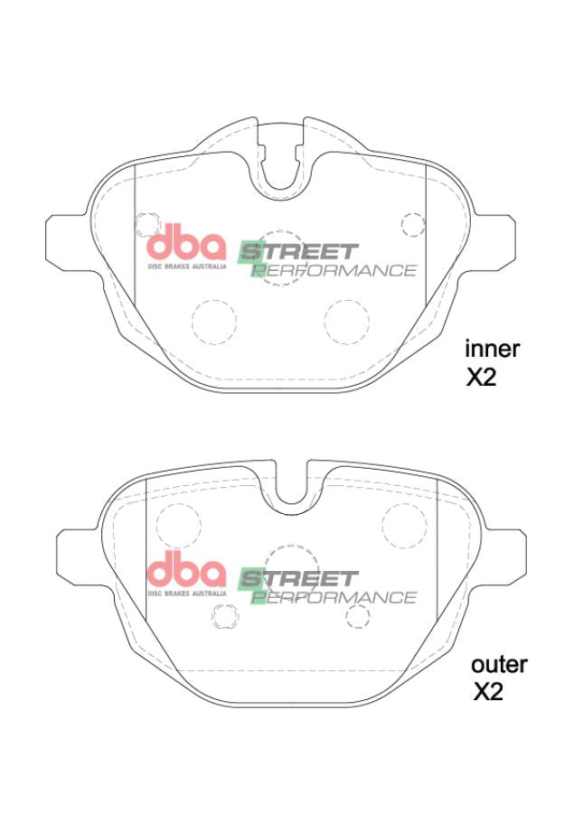 DBA Brake Pads Street Performance | Rear Axle — BP OPREMA I SERVIS d.o.o.