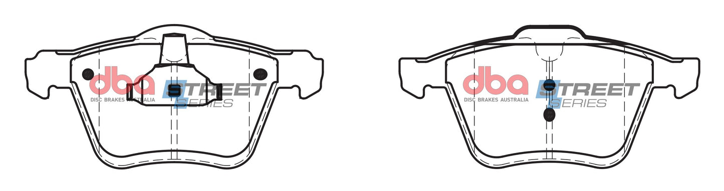 DBA Brake Pads Street Series Ceramic | Front Axle — BP OPREMA I SERVIS d.o.o.
