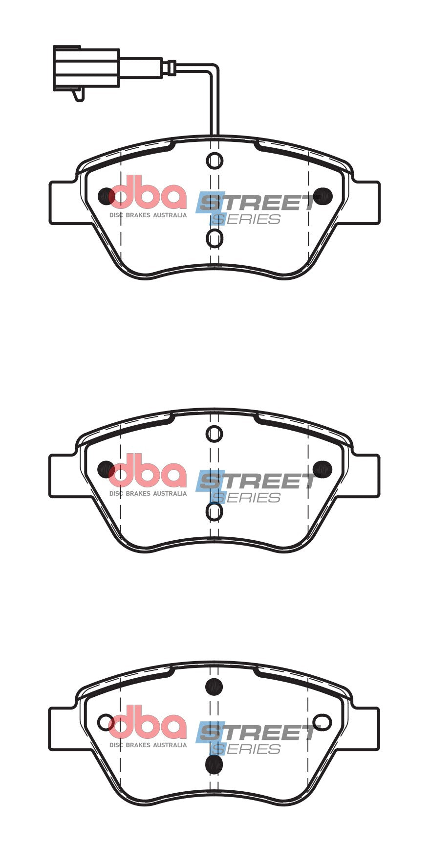 DBA Brake Pads Street Series Ceramic | Front Axle — BP OPREMA I SERVIS d.o.o.