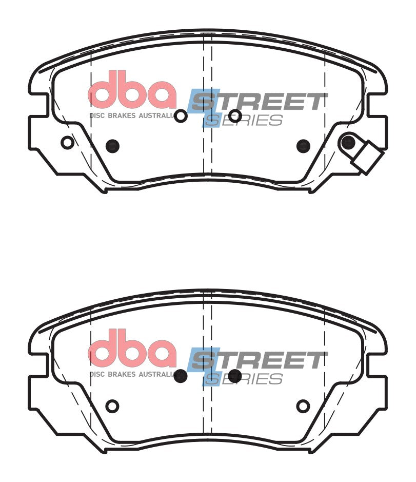 DBA Brake Pads Street Series Ceramic | Rear Axle — BP OPREMA I SERVIS d.o.o.