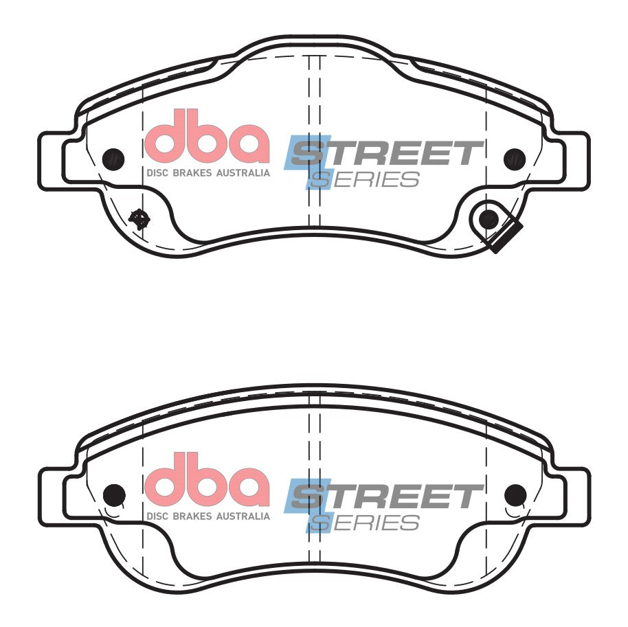 DBA Brake Pads Street Series Ceramic | Front Axle — BP OPREMA I SERVIS d.o.o.