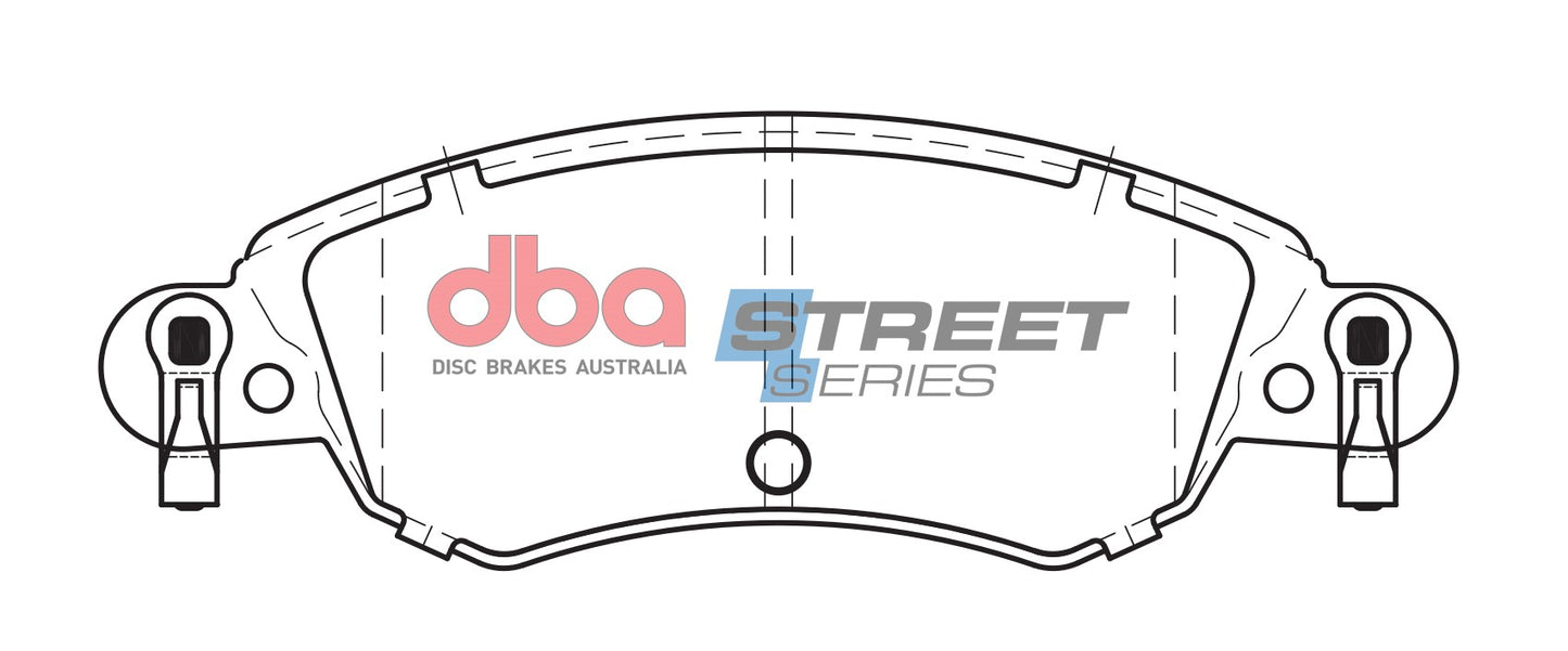 DBA Brake Pads Street Series Ceramic | Front Axle — BP OPREMA I SERVIS d.o.o.