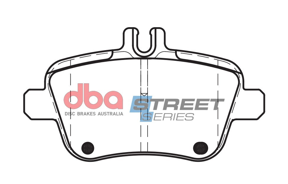 DBA Brake Pads Street Series Ceramic | Rear Axle — BP OPREMA I SERVIS d.o.o.