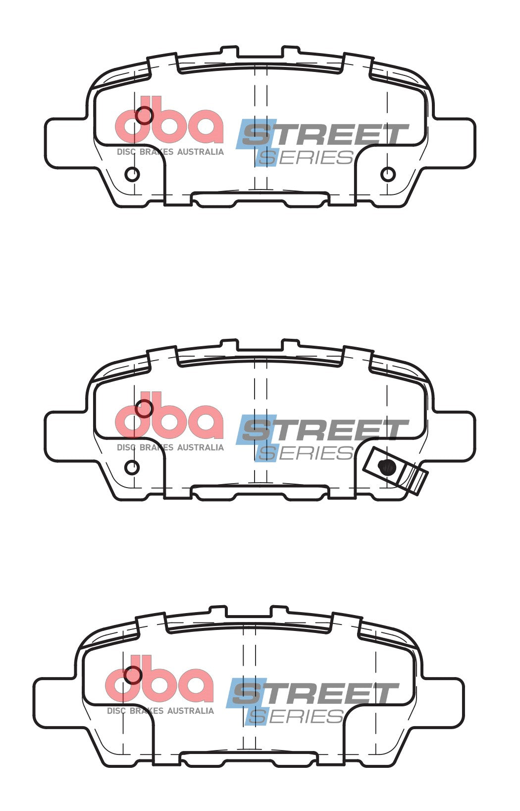 DBA Brake Pads Street Series Ceramic | Rear Axle — BP OPREMA I SERVIS d.o.o.