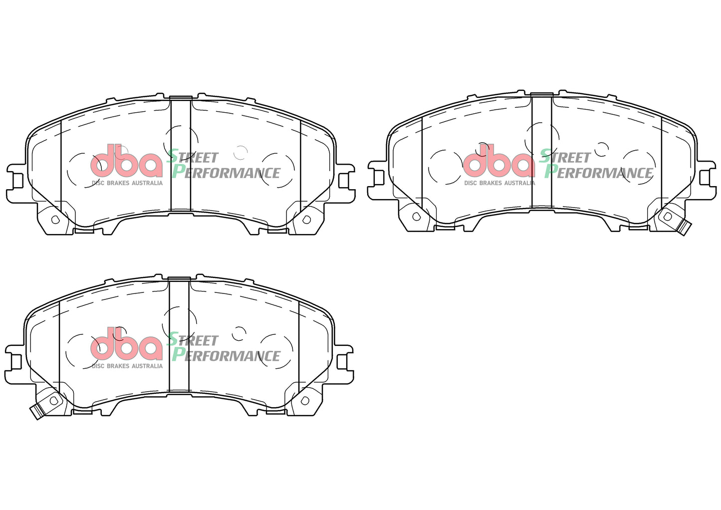 DBA Brake Pads Street Performance | Front Axle — BP OPREMA I SERVIS d.o.o.
