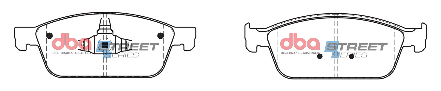 DBA Brake Pads Street Series Ceramic | Front Axle — BP OPREMA I SERVIS d.o.o.