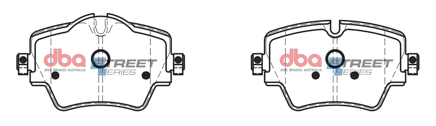 DBA Brake Pads Street Series Ceramic | Front Axle — BP OPREMA I SERVIS d.o.o.