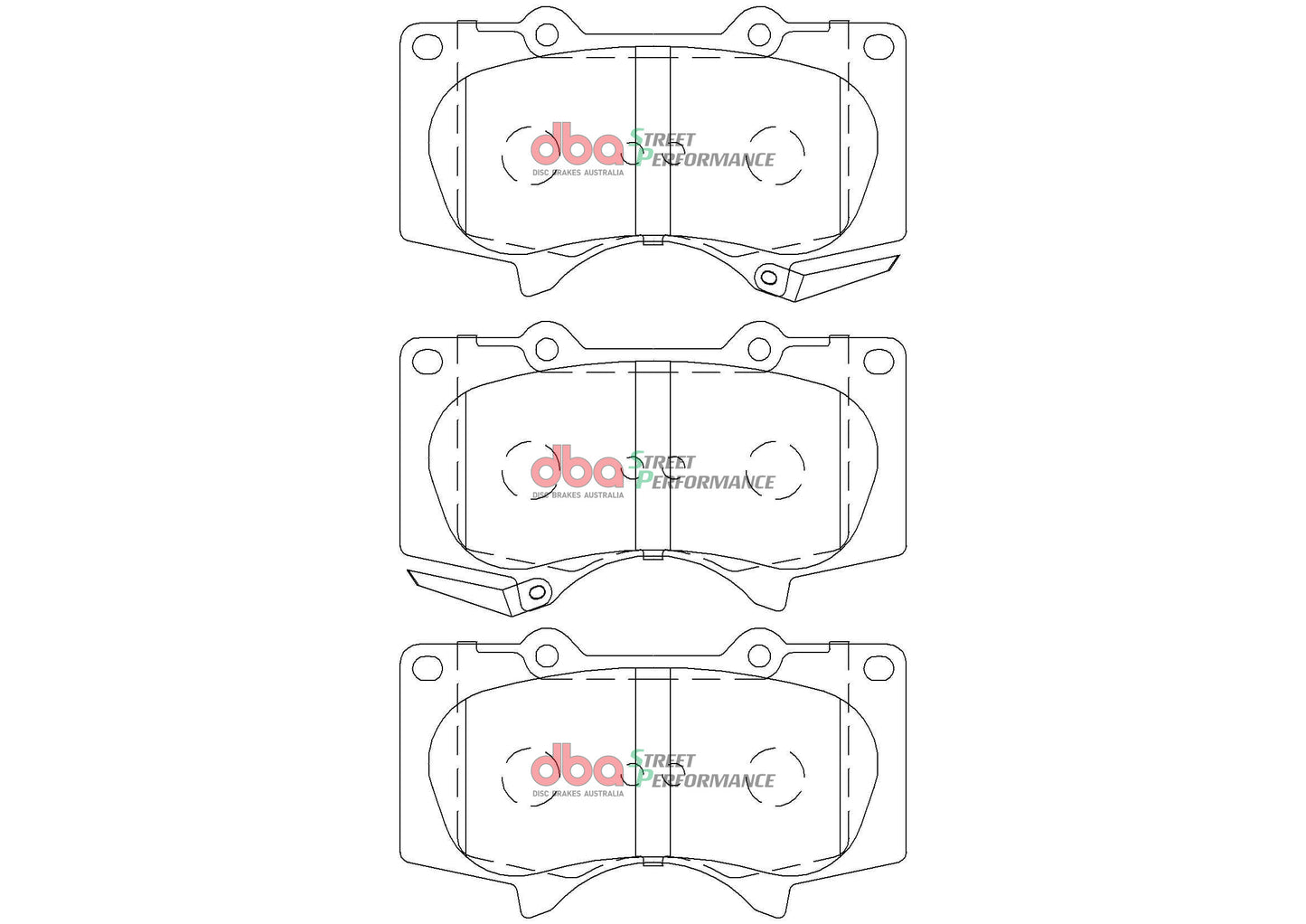 DBA Brake Pads Street Performance | Front Axle — BP OPREMA I SERVIS d.o.o.