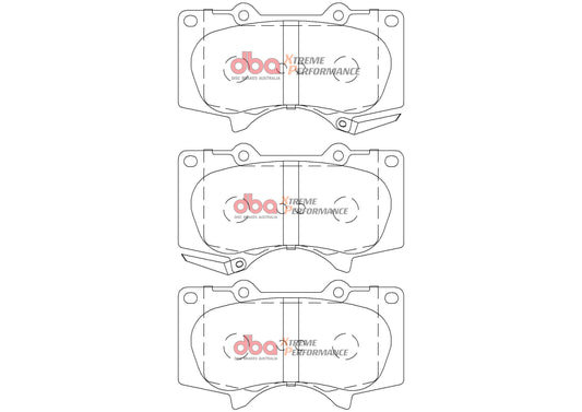 DBA Brake Pads Xtreme Performance ECE R90 certified | Front Axle — BP OPREMA I SERVIS d.o.o.