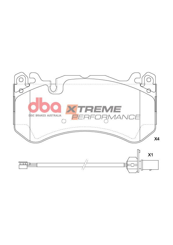 DBA Brake Pads Xtreme Performance — BP OPREMA I SERVIS d.o.o.