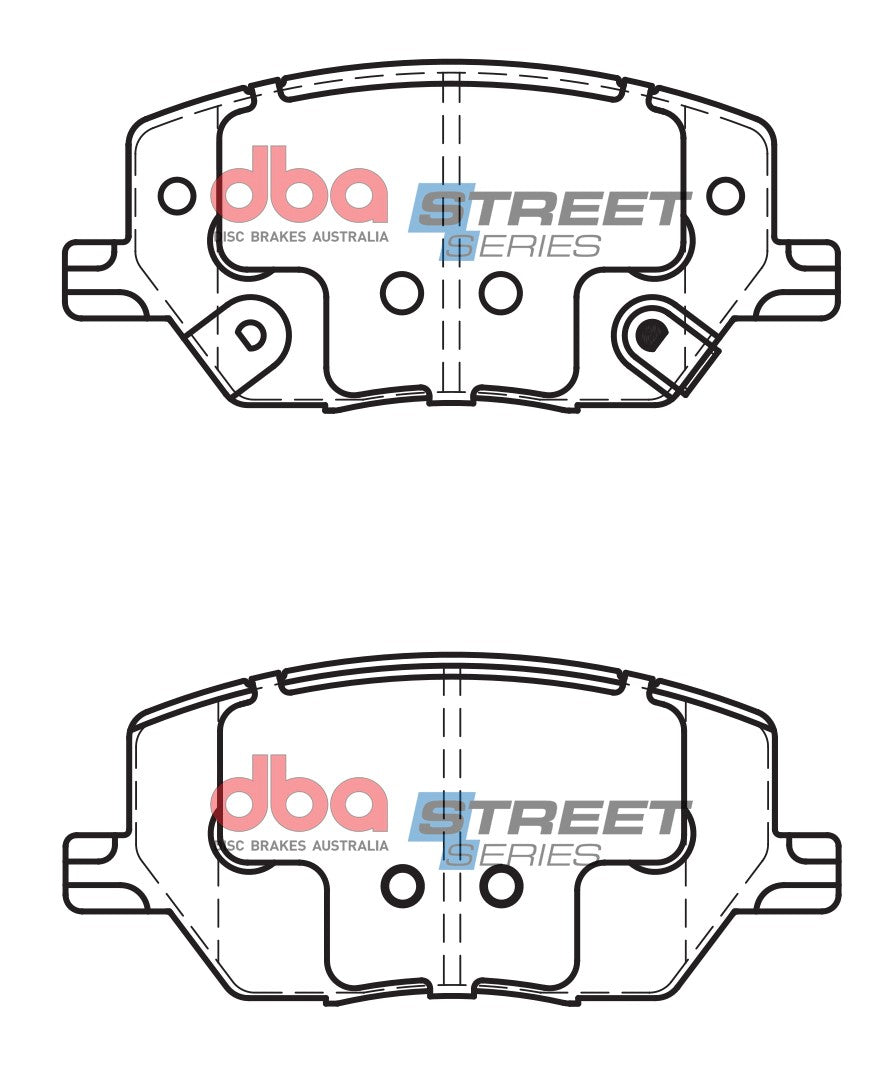 DBA Brake Pads Street Series Ceramic | Front Axle — BP OPREMA I SERVIS d.o.o.