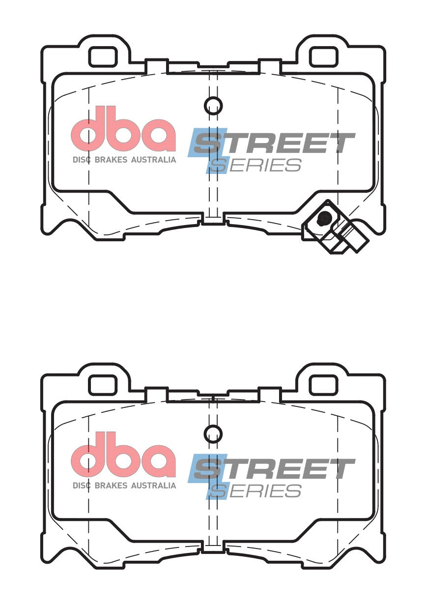 DBA Brake Pads Street Series Ceramic | Front Axle — BP OPREMA I SERVIS d.o.o.