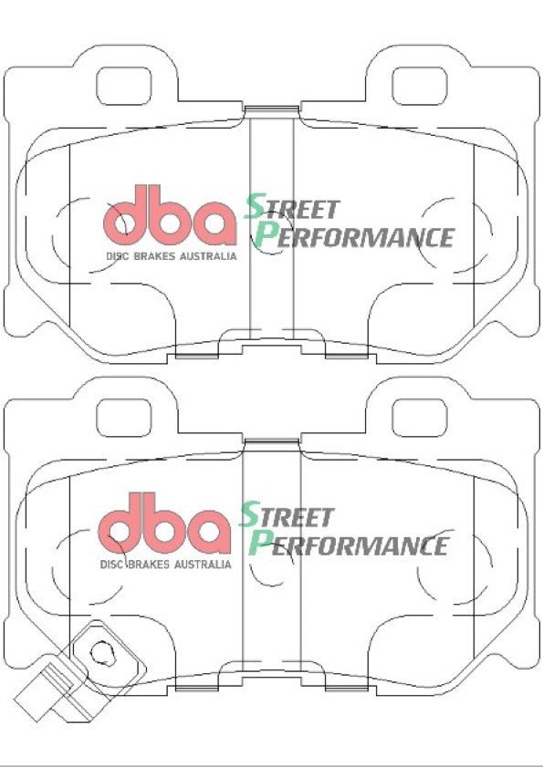DBA Brake Pads Street Performance | Rear Axle — BP OPREMA I SERVIS d.o.o.