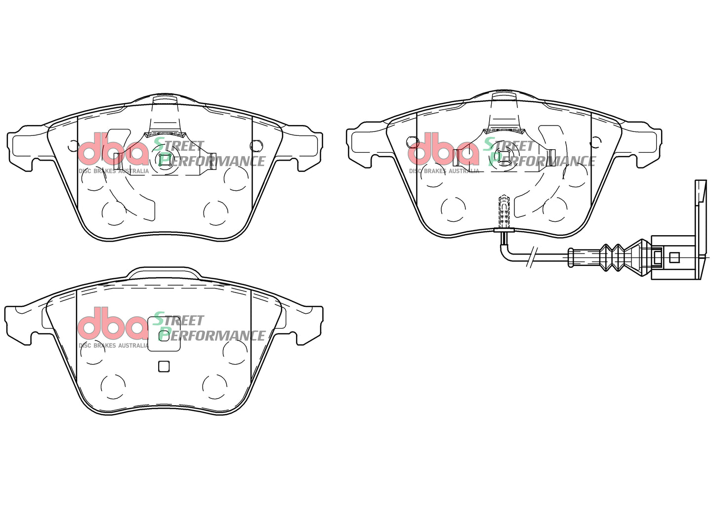 DBA Brake Pads Street Performance | Front Axle — BP OPREMA I SERVIS d.o.o.