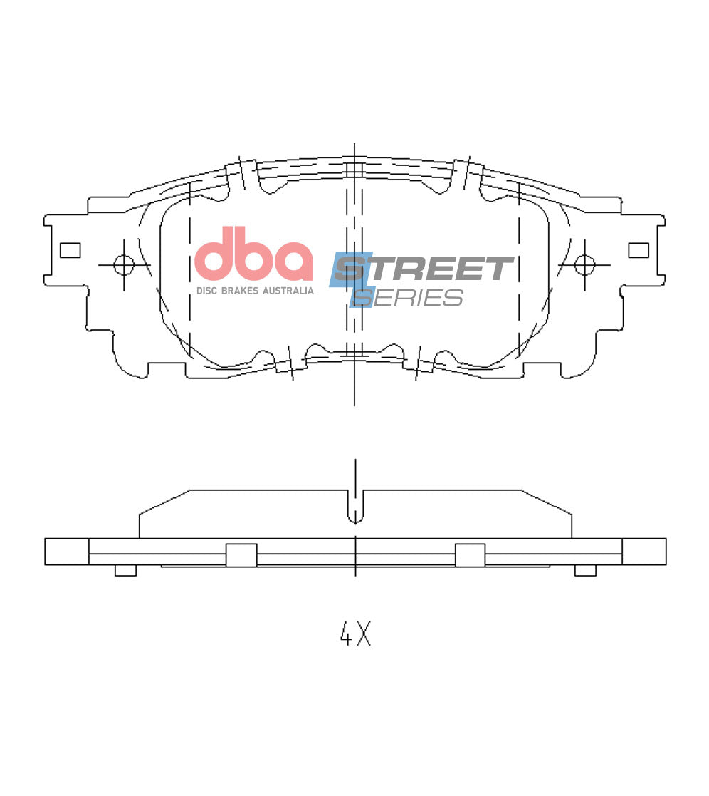 DBA Brake Pads Street Series | Rear Axle — BP OPREMA I SERVIS d.o.o.