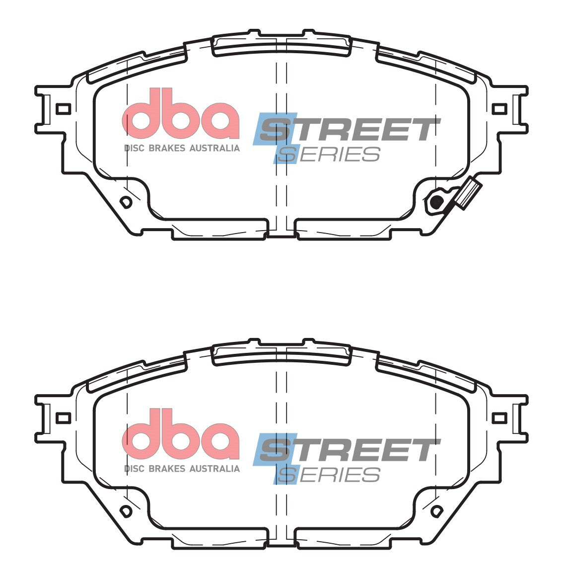 DBA Brake Pads Street Series Semi-metallic | Front Axle — BP OPREMA I SERVIS d.o.o.