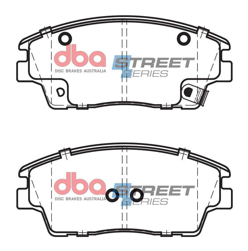 DBA Brake Pads Street Series Ceramic | Front Axle — BP OPREMA I SERVIS d.o.o.