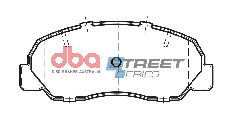 DBA Brake Pads Street Series Semi-metallic | Front Axle — BP OPREMA I SERVIS d.o.o.