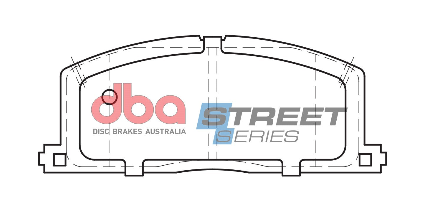 DBA Brake Pads Street Series Ceramic | Front Axle — BP OPREMA I SERVIS d.o.o.