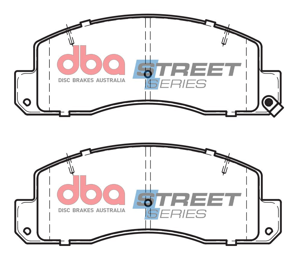 DBA Brake Pads Street Series Semi-metallic | Front Axle — BP OPREMA I SERVIS d.o.o.