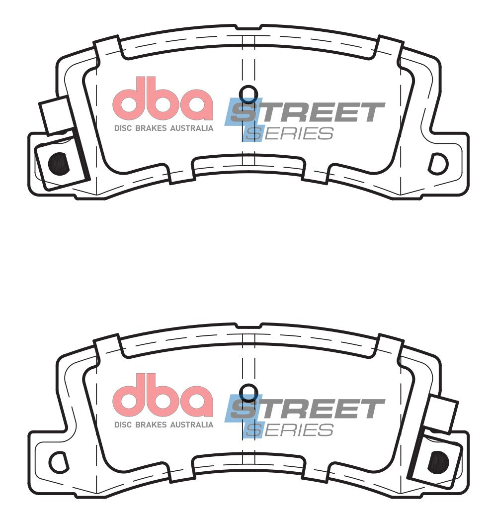 DBA Brake Pads Street Series Ceramic | Rear Axle — BP OPREMA I SERVIS d.o.o.
