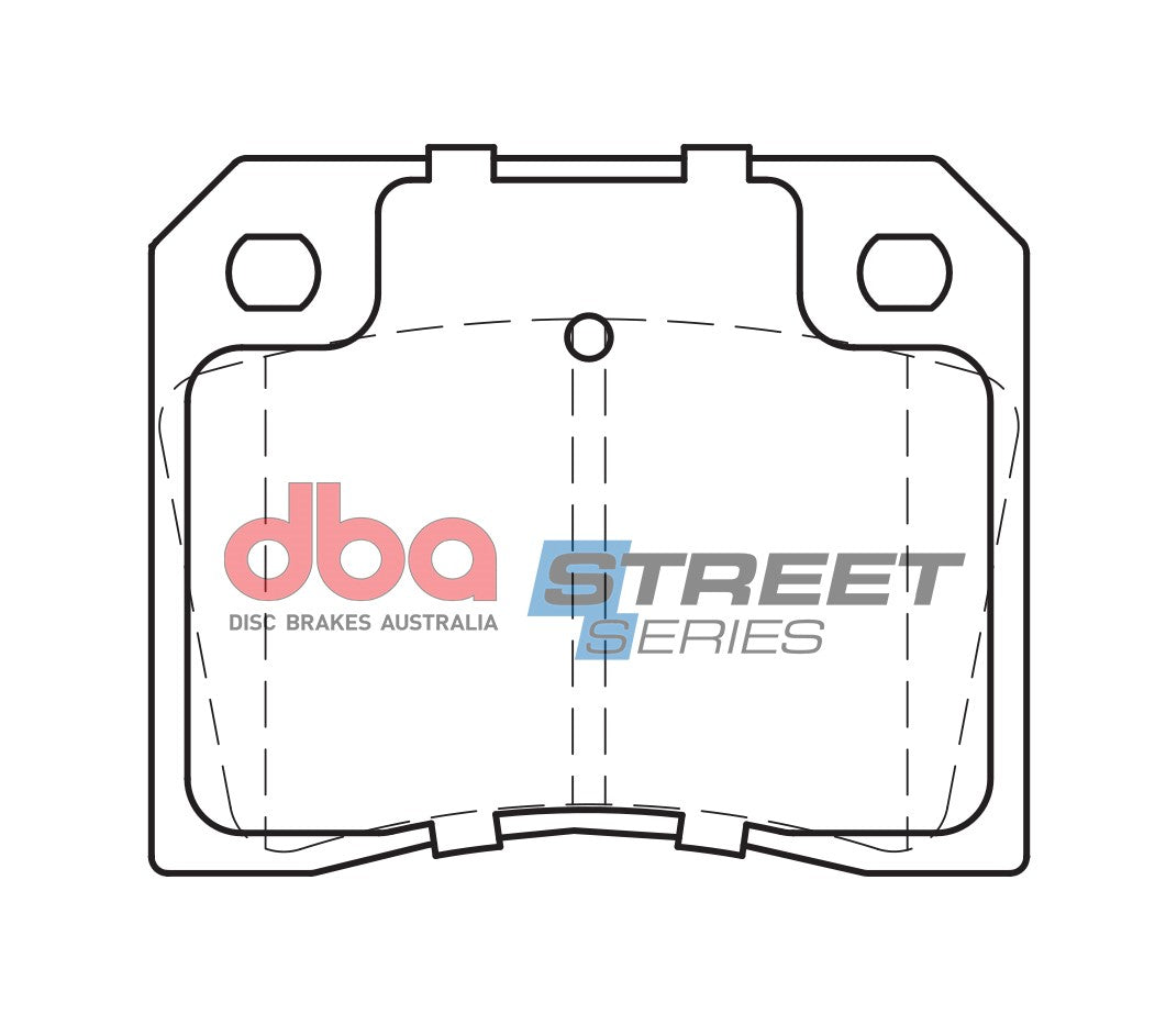 DBA Brake Pads Street Series Ceramic | Rear Axle — BP OPREMA I SERVIS d.o.o.