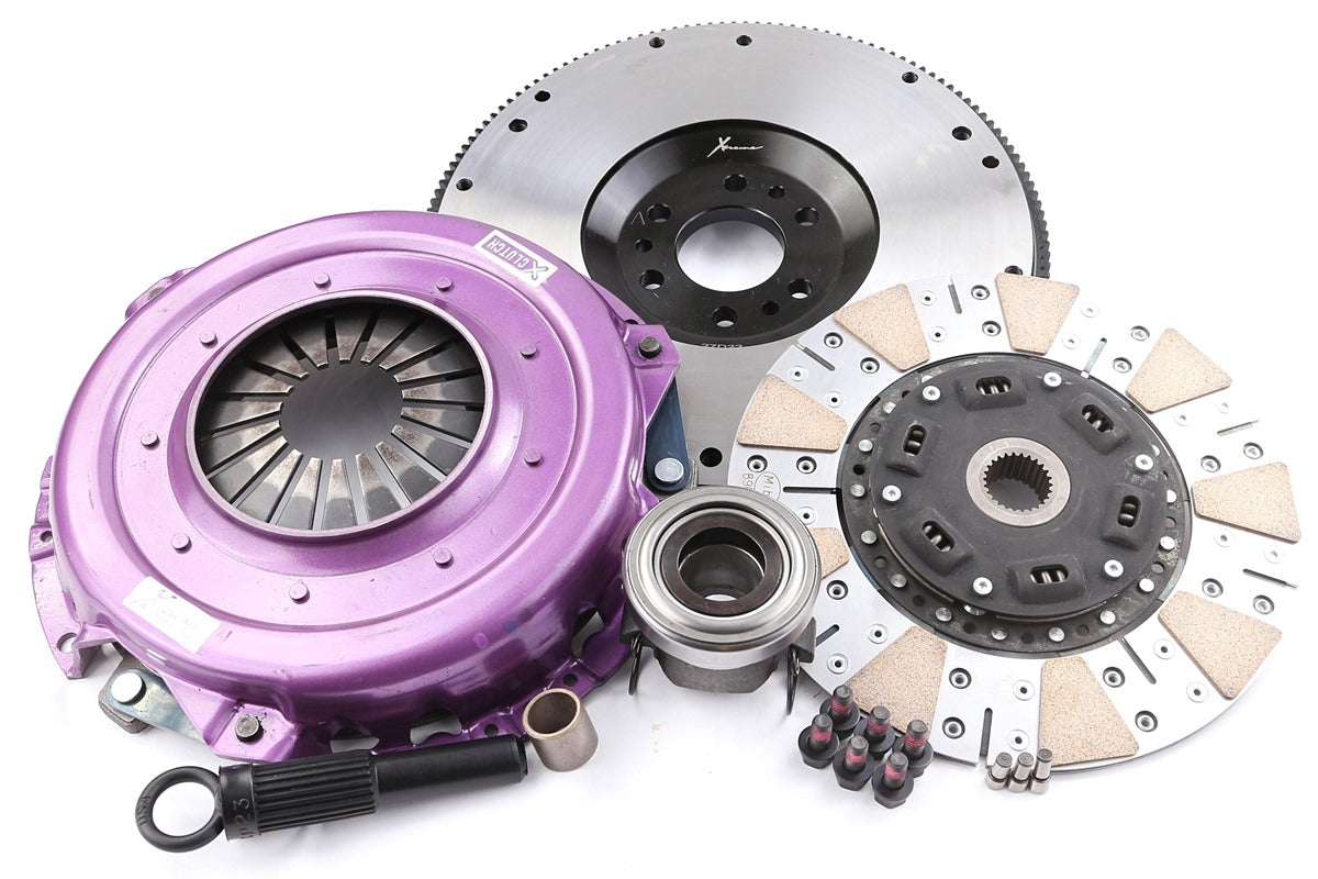 Clutch Kit - Xtreme Performance Heavy Duty Cushioned Ceramic Incl Flywheel 790Nm - RACE