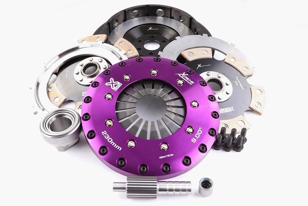 Clutch Kit - Xtreme Performance Conversion kit 230mm Ceramic Twin Plate Incl Flywheel - RACE