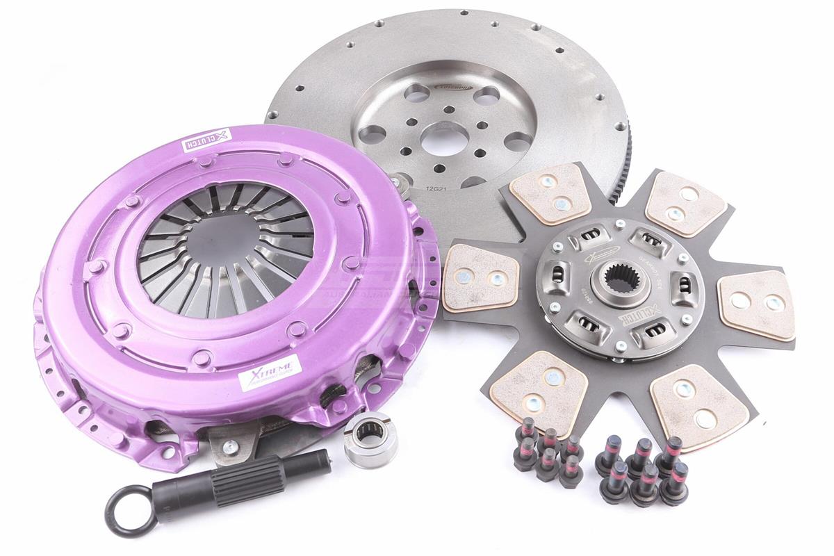 Clutch Kit - Xtreme Performance Heavy Duty Sprung Ceramic Incl Flywheel 960Nm - RACE