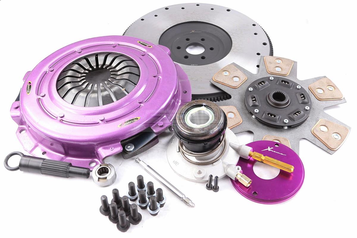Clutch Kit - Xtreme Performance Heavy Duty Sprung Ceramic Incl Flywheel & CSC 1064Nm - RACE