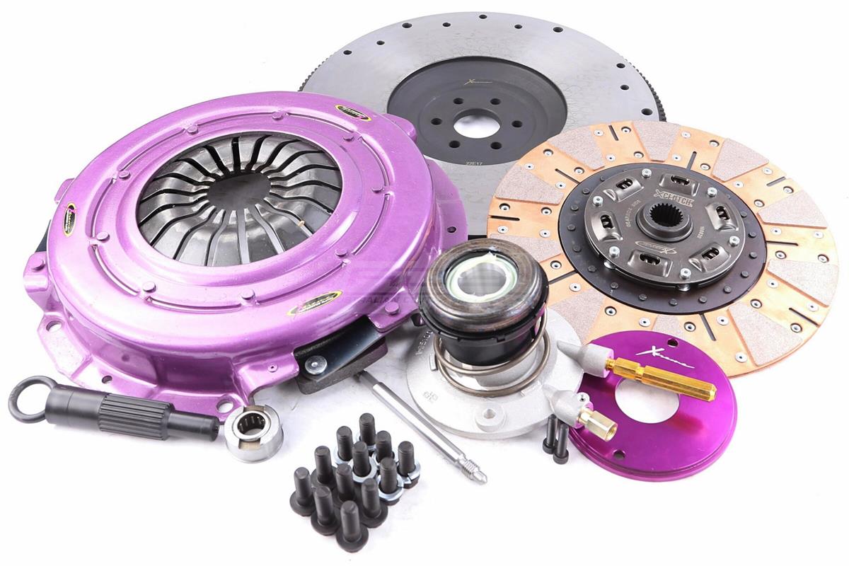 Clutch Kit - Xtreme Performance Heavy Duty Cushioned Ceramic Incl Flywheel & CSC 1060Nm - RACE