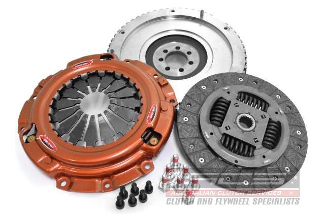 Clutch Kit - Xtreme Outback Heavy Duty Organic Incl Flywheel 260Nm 780Kg (25% inc.) - STREET