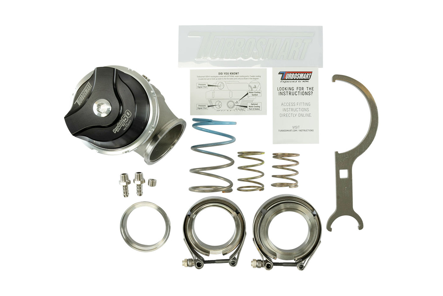 Turbosmart GenV WG50CG ProGate50 Compressed Gas 7psi Black — BP OPREMA I SERVIS d.o.o.
