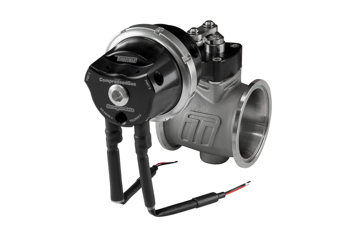 Turbosmart PSG40CG Pneumatic StraightGate40 Compressed Gas (Solenoid) 7psi Black — BP OPREMA I SERVIS d.o.o.