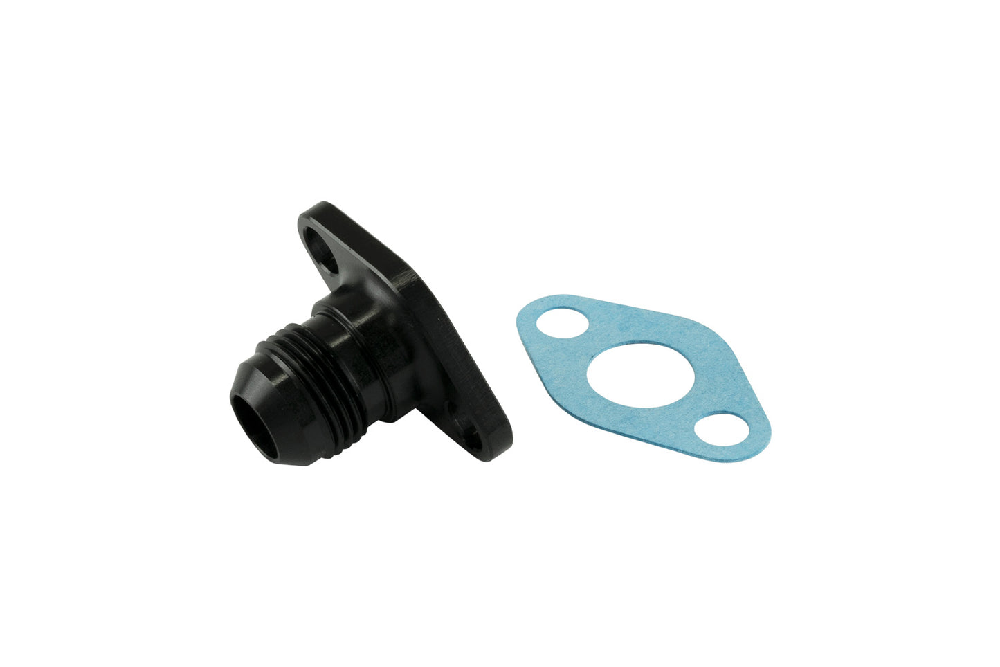 Turbosmart 38.1mm 10AN Oil Drain Black — BP OPREMA I SERVIS d.o.o.