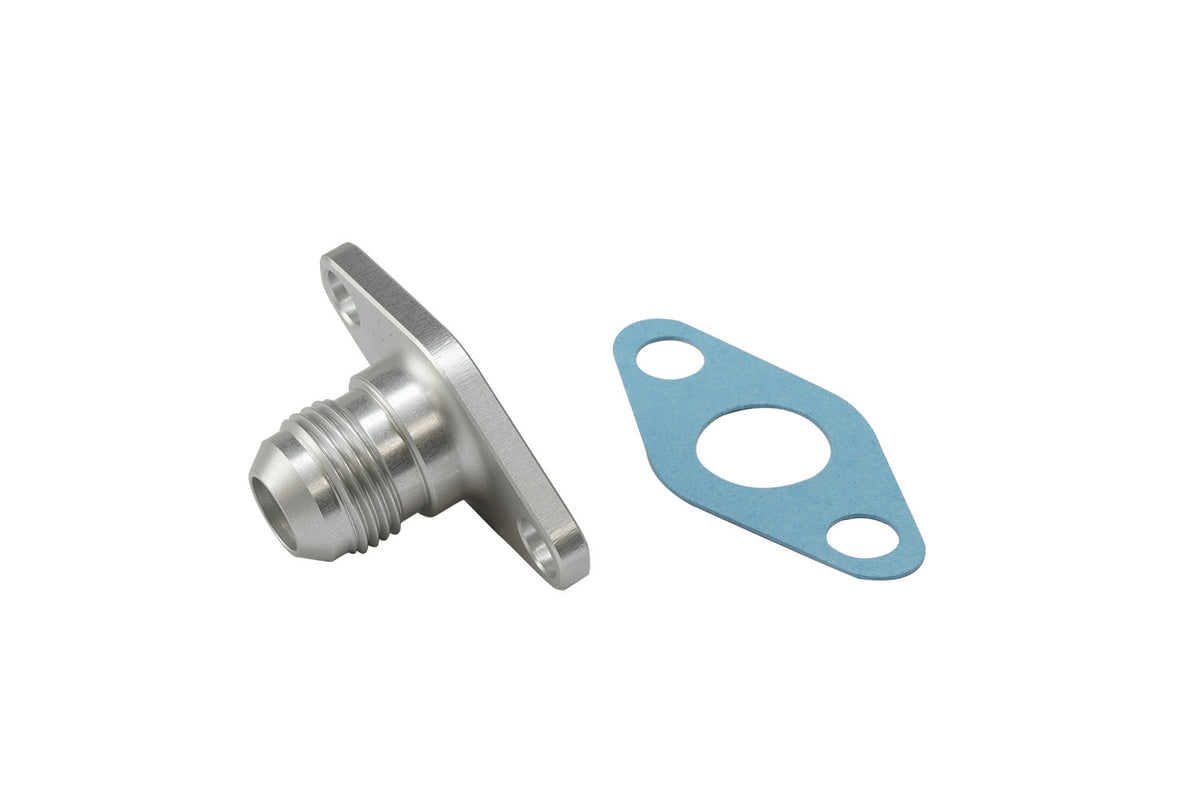 Turbosmart 50.8mm 10AN Oil Drain Silver — BP OPREMA I SERVIS d.o.o.