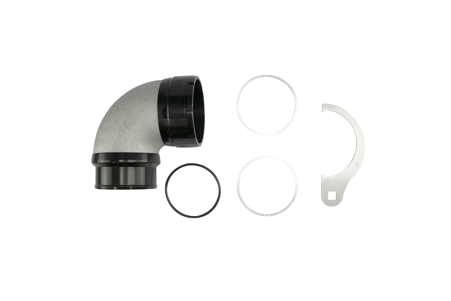 Turbosmart Turbo Adapter Compressor Outlet 2.50" to 90 Elbow Hose Barb 2.50" — BP OPREMA I SERVIS d.o.o.