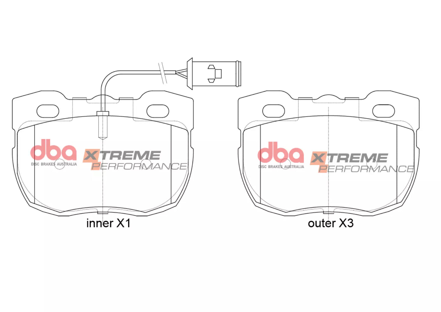 DBA Brake Pads Xtreme Performance | Front — BP OPREMA I SERVIS d.o.o.