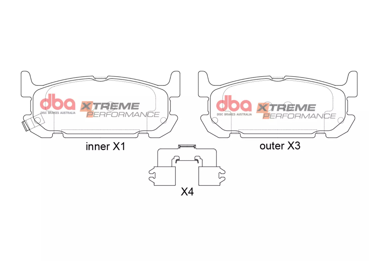 DBA Brake Pads Xtreme Performance — BP OPREMA I SERVIS d.o.o.