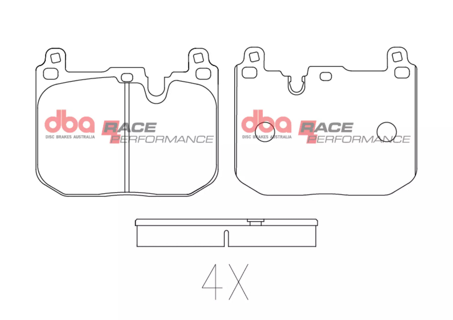 DBA Brake Pads Race Performance | Front Axle — BP OPREMA I SERVIS d.o.o.