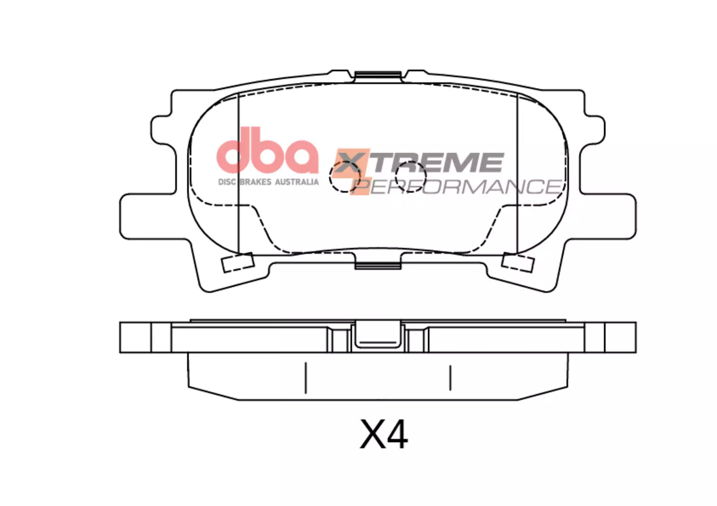 DBA Brake Pads Xtreme Performance | Front — BP OPREMA I SERVIS d.o.o.