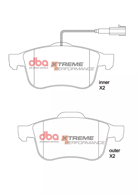 DBA Brake Pads Xtreme Performance | Front — BP OPREMA I SERVIS d.o.o.