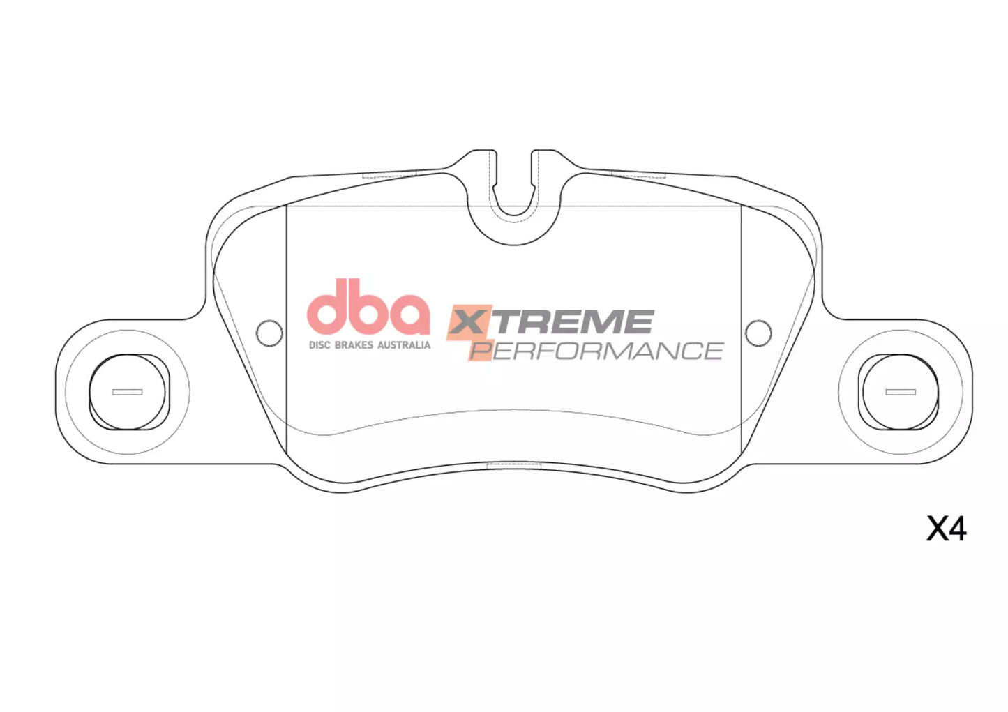DBA Brake Pads Xtreme Performance | Rear Axle — BP OPREMA I SERVIS d.o.o.