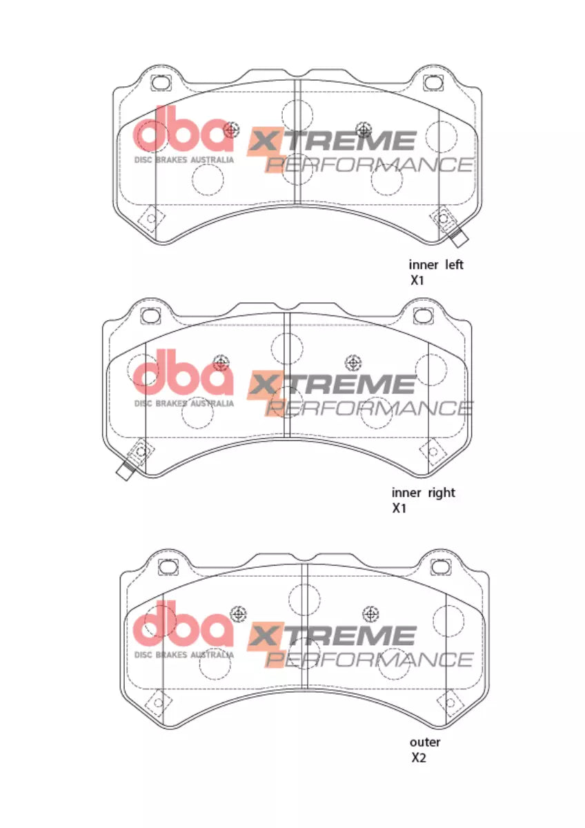 DBA Brake Pads Xtreme Performance | Front — BP OPREMA I SERVIS d.o.o.