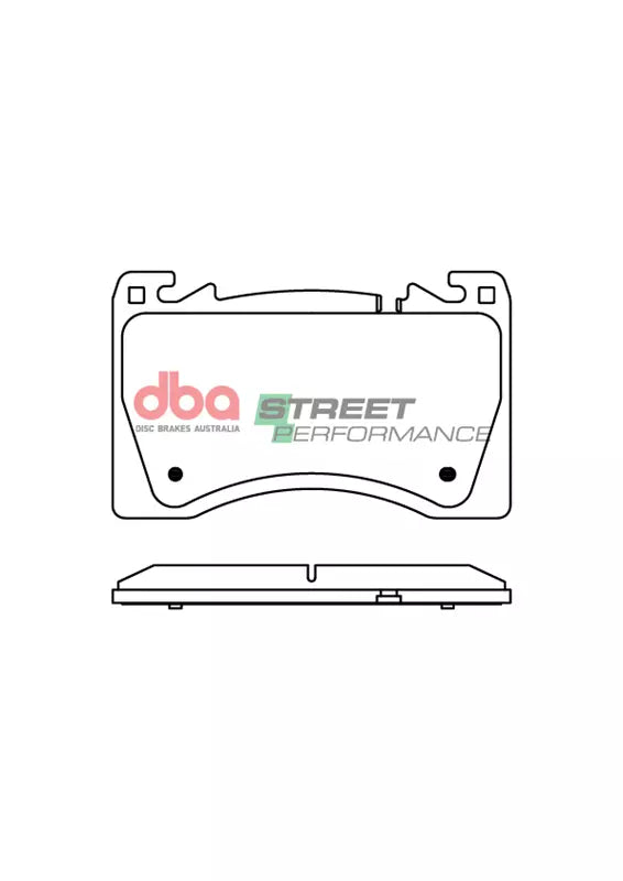 DBA Brake Pads Street Performance | Front Axle — BP OPREMA I SERVIS d.o.o.